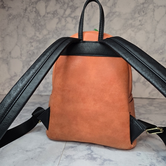 Disney Parks Loungefly Pumpkin Mickey Mini Backpack - Picture 4 of 12